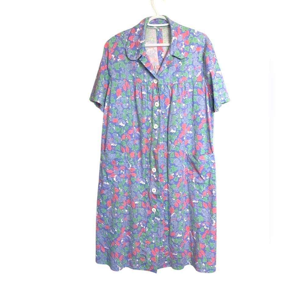 Handmade Vintage Summer Housecoat, Pockets